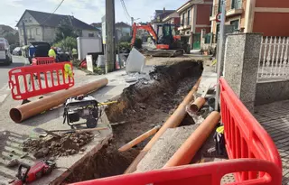 Moaña acelera la reforma de A Lameira y A Torneira para acabar la obra en mayo