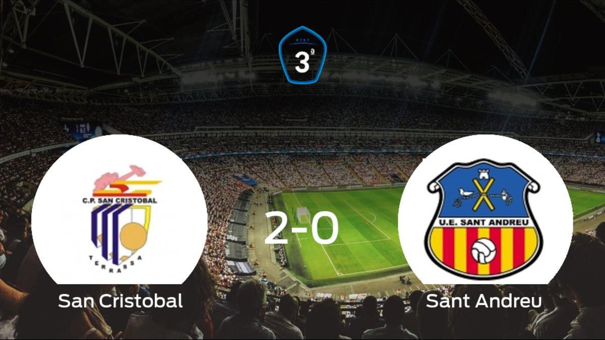 El CP San Cristobal se hace fuerte en casa y gana al Sant Andreu