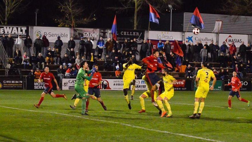 El Ejea cae ante el Olot (1-0)