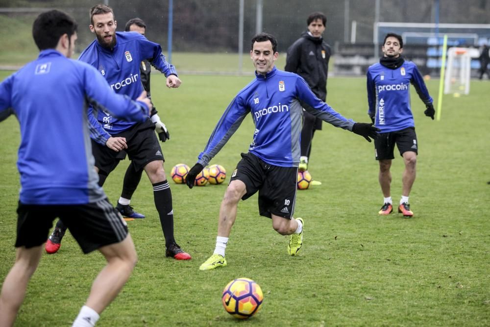 Entrenamiento del Real Oviedo