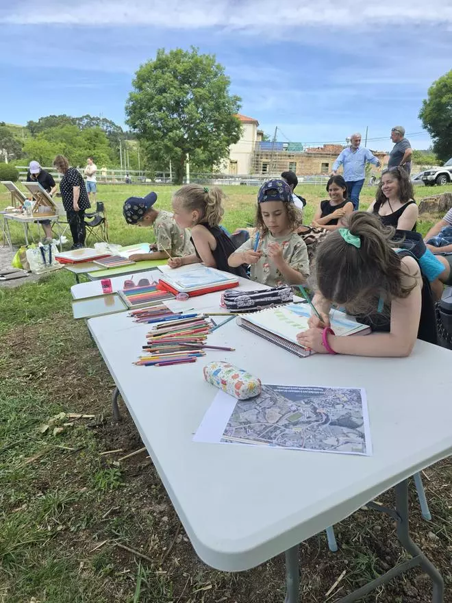 EN IMÁGENES: Así fue el XX Certámen de Pintura de Corvera, con participantes de alrededor de España
