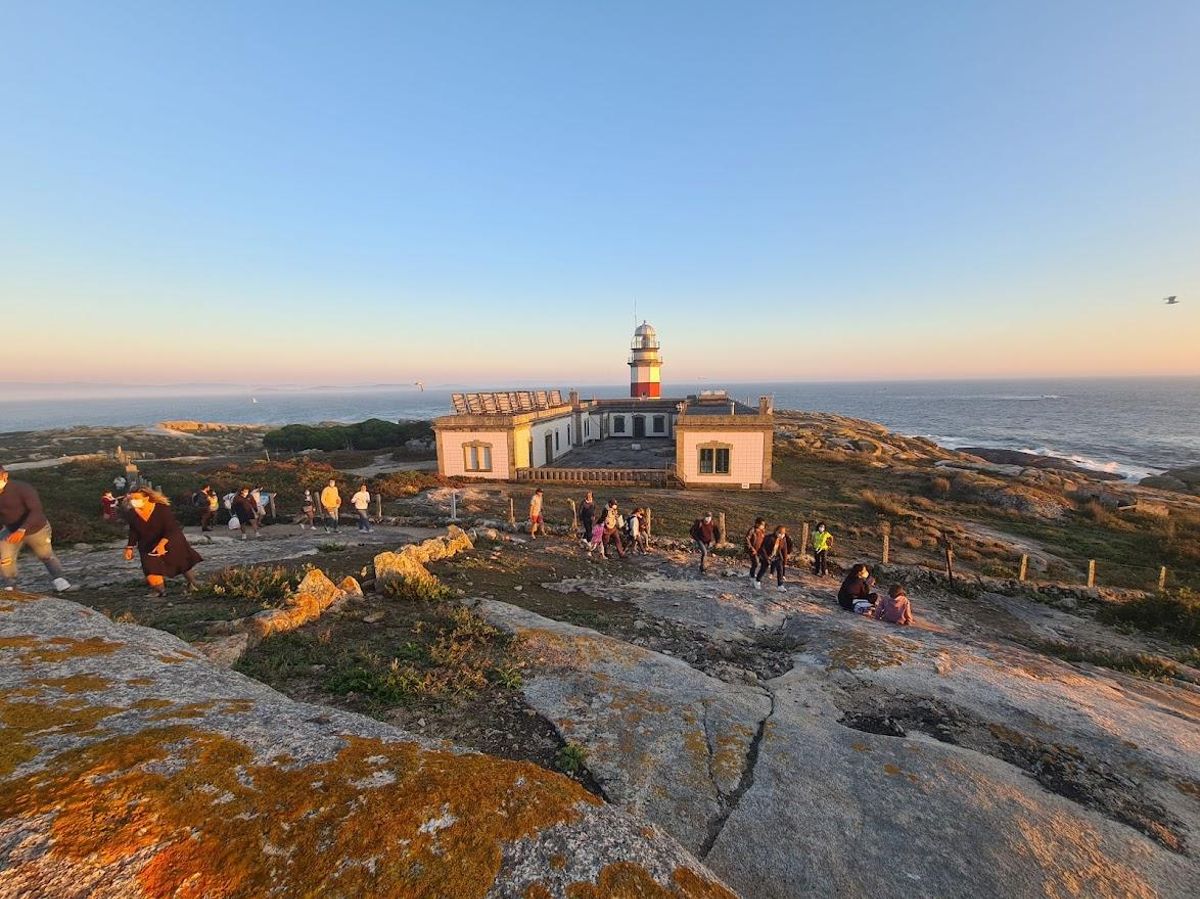 La llegada al faro.