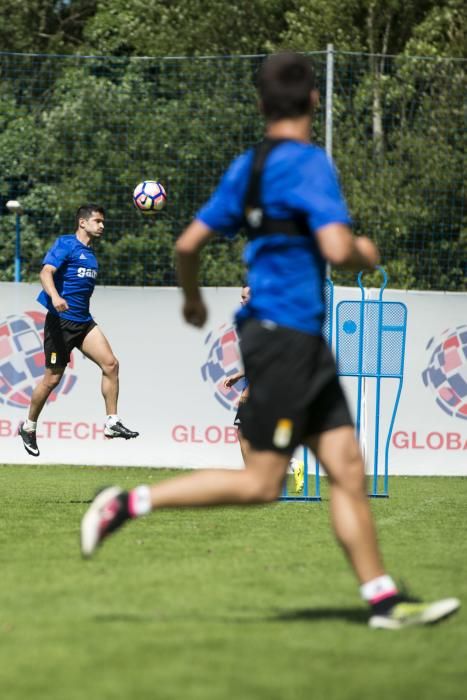 Entrenamiento del Real Oviedo