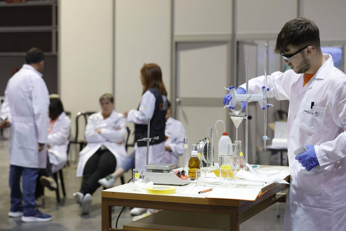 Olimpiadas de la FP en Feria Valencia, en una imagen de archivo.