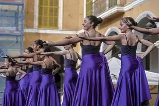 Así fue el festival Palma Dansa celebrado en la Plaza Mayor.