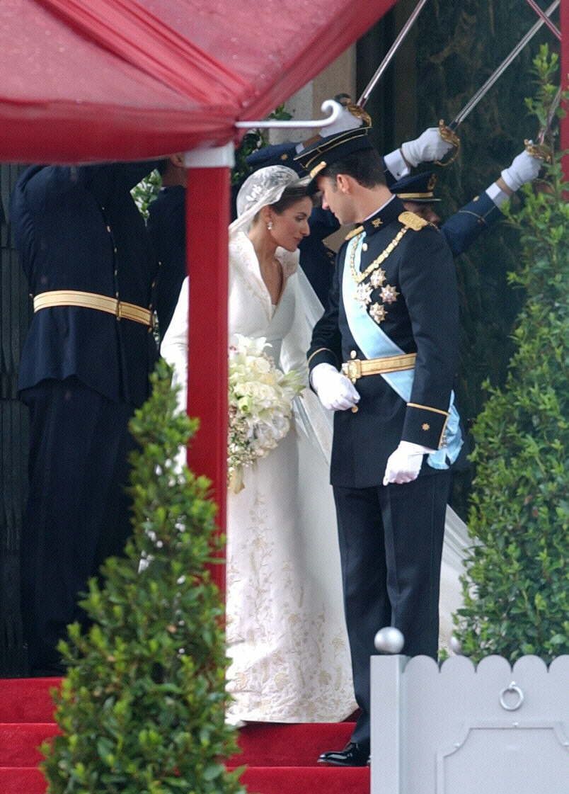 Así fue la boda real de Felipe y Letizia en 2004