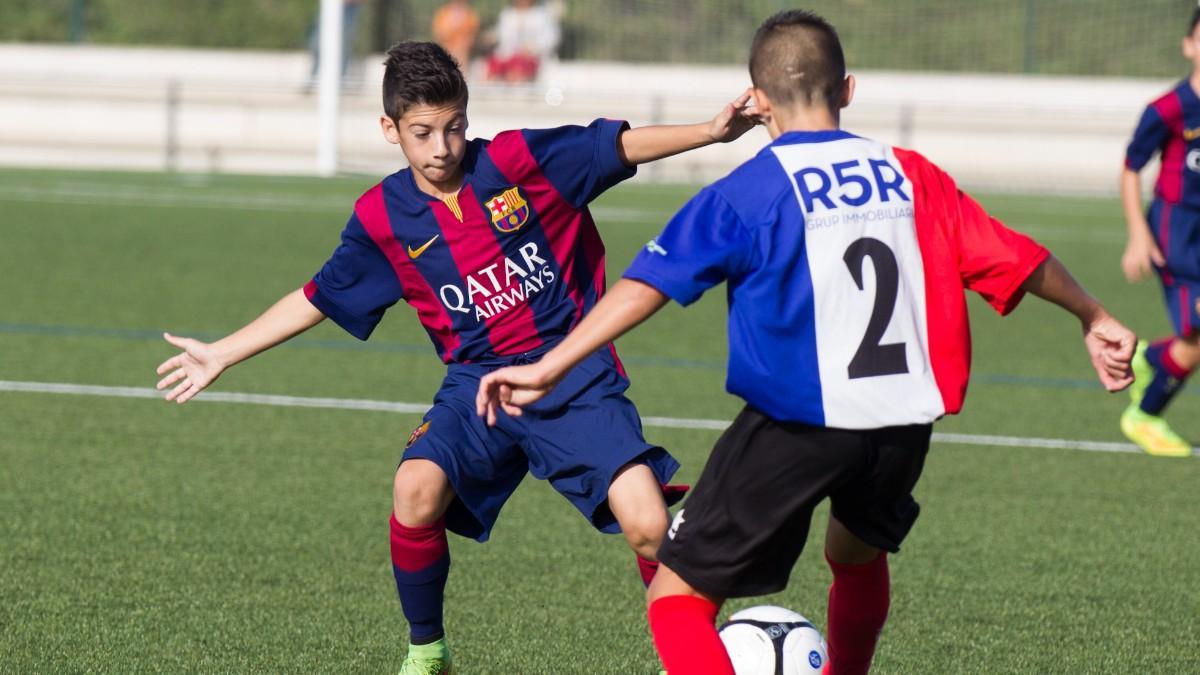 Antoniu Roca fue blaugrana en las etapas de alevín e infantil