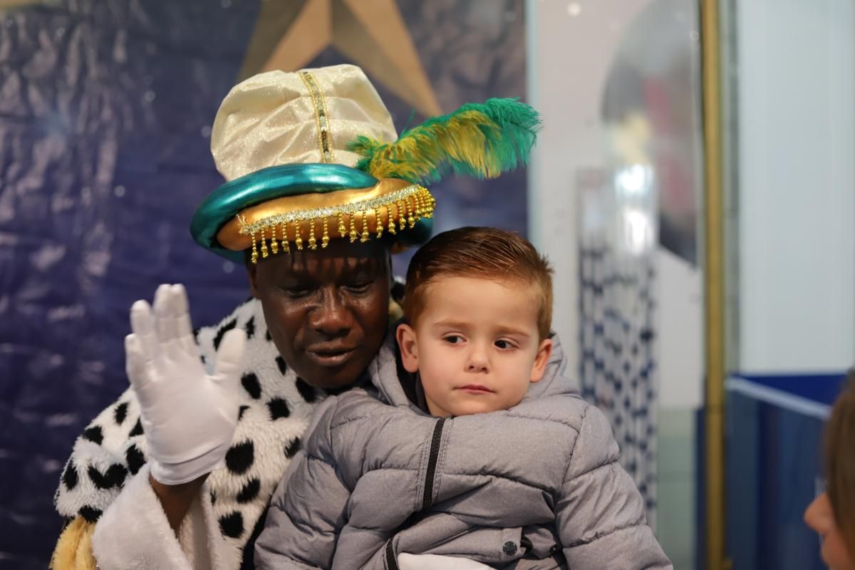 Fotos con los Reyes Magos realizadas el 4 de enero de 2018