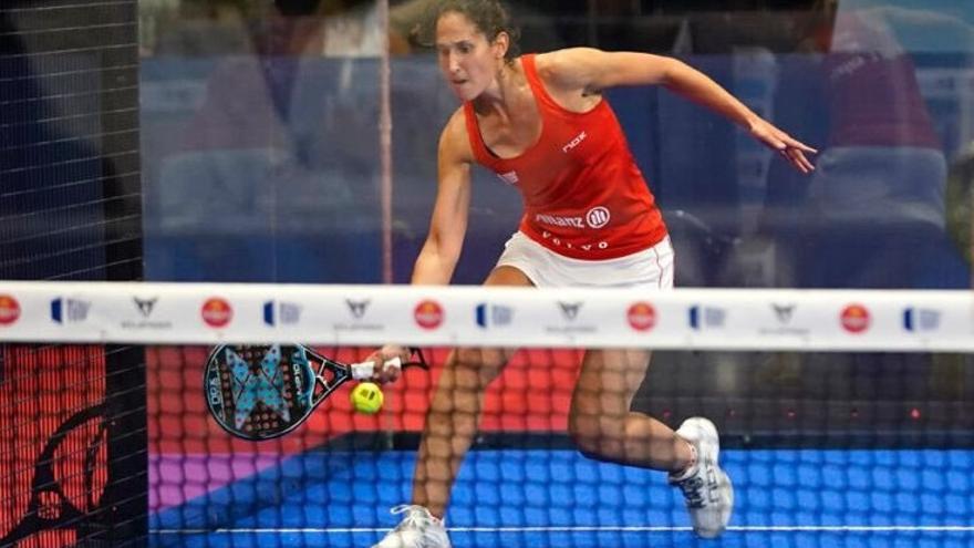 Mapi Sánchez Alayeto, durante un partido.