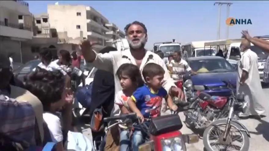 Liberados 2.000 civiles en la ciudad siria de Manbech