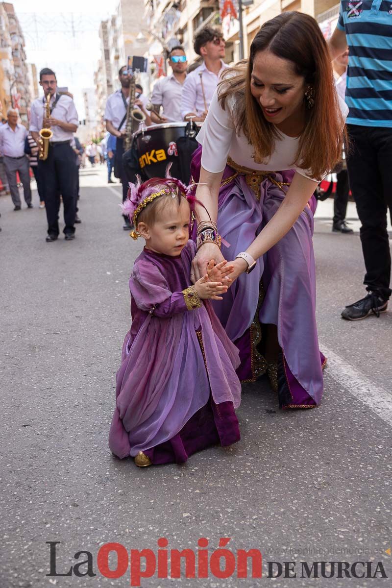 Desfile infantil del Bando Moro en las Fiestas de Caravaca