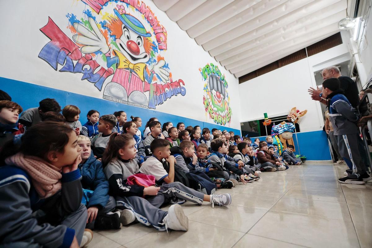 El proyecto EduCarnaval visita La Noria