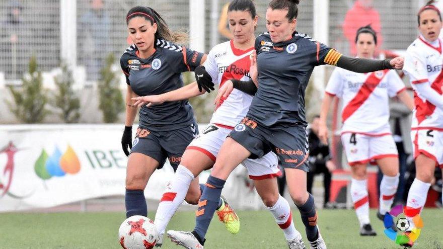 El Zaragoza Femenino araña un punto del campo del Rayo Vallecano con fortuna