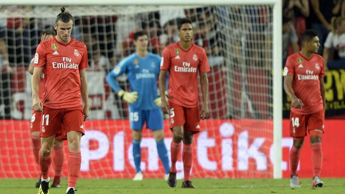 Los futbolistas del Real Madrid fueron la viva imagen de la impotencia