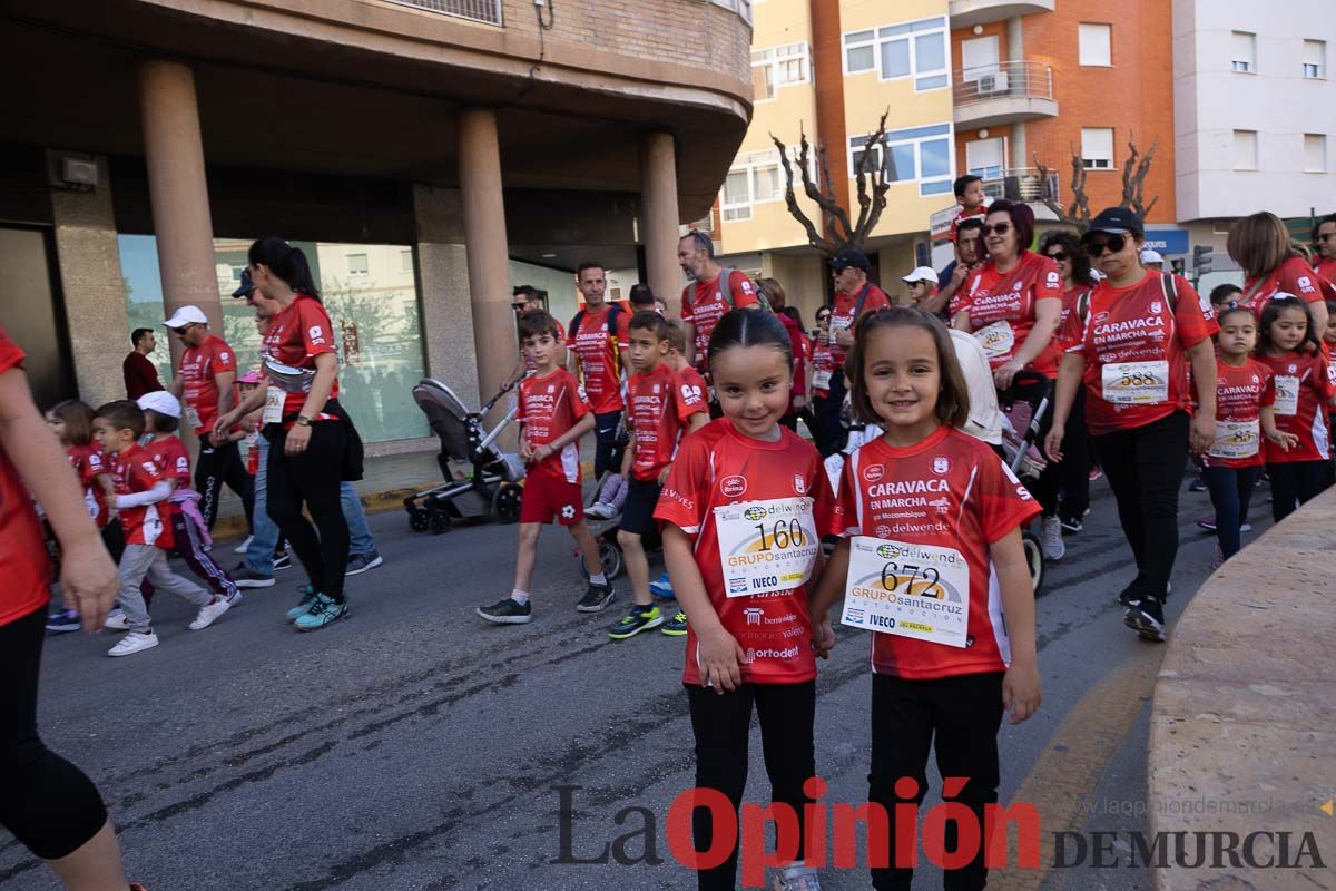 Marcha de la ONG Delwende en Caravaca