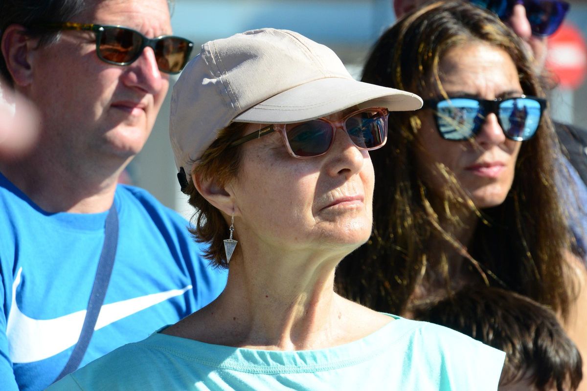 Elisa Moreno, visitante llegada desde Madrid: "Es mejor si alguien te exlica la historia con conocimiento de causa"