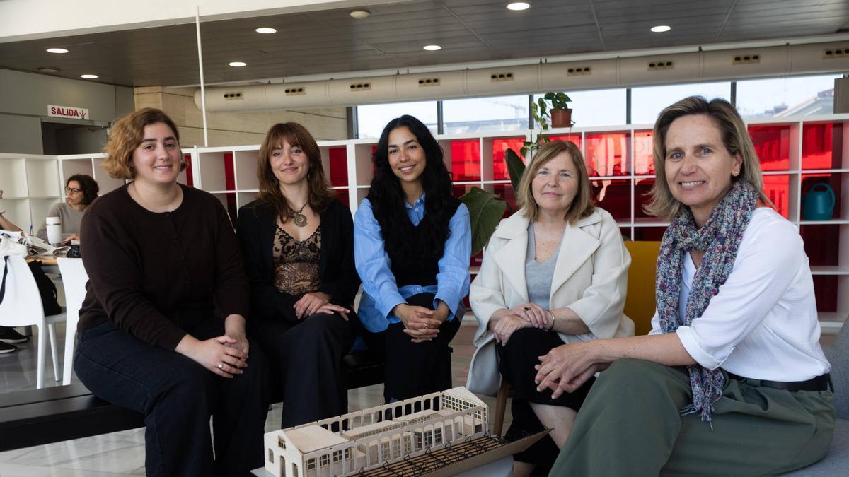 Las otras vidas imaginadas por alumnas de la EASD para el Muelle 4 del Parc Central
