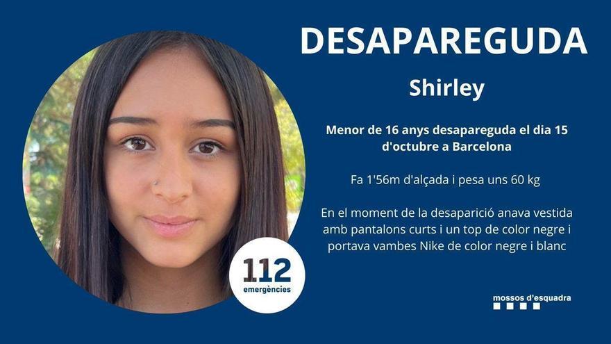 Els Mossos busquen una noia de 16 anys desapareguda diumenge