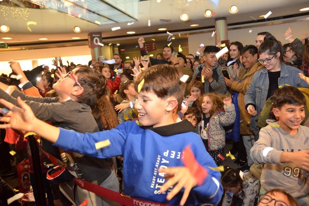 Luis Piedrahita, en la Navidad de Marineda