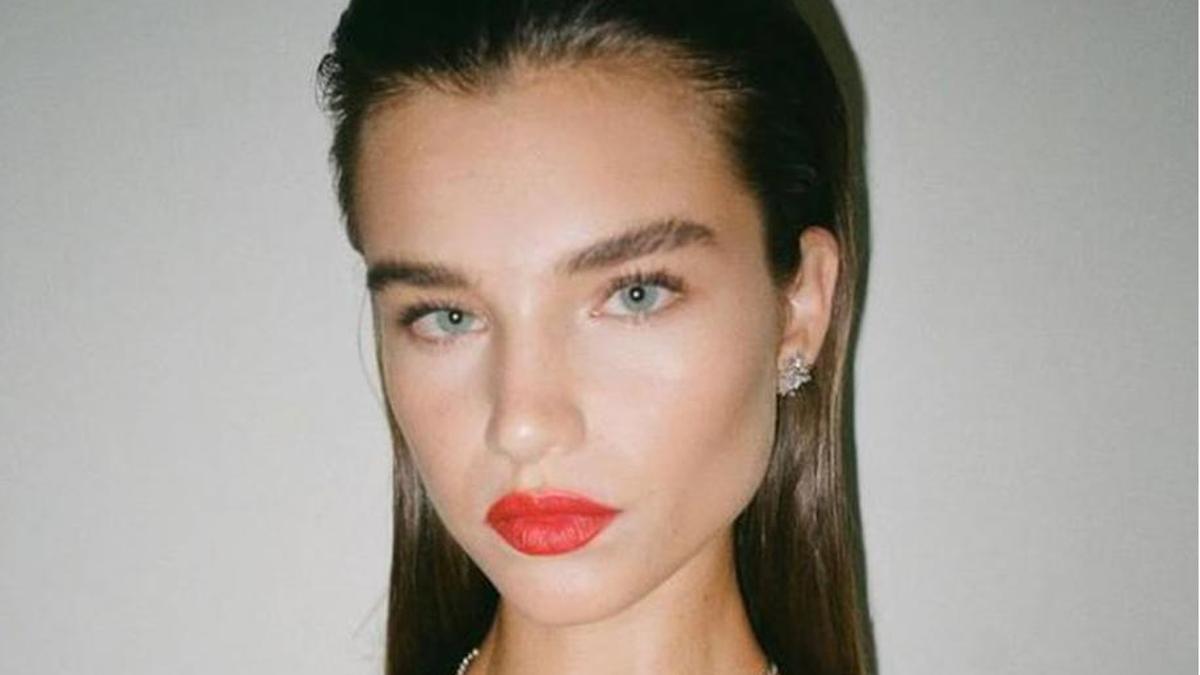 La modelo estadounidense Meghan Roche, actual novia de Leonardo DiCaprio