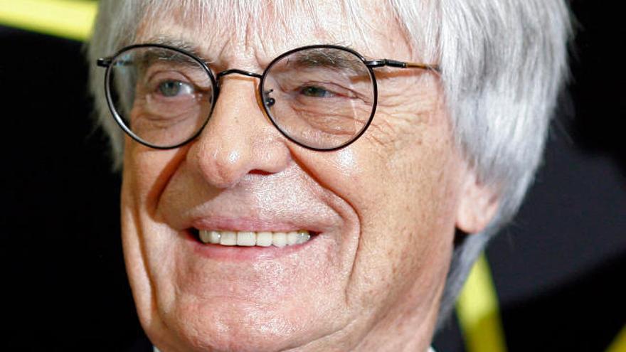 Bernie Ecclestone.