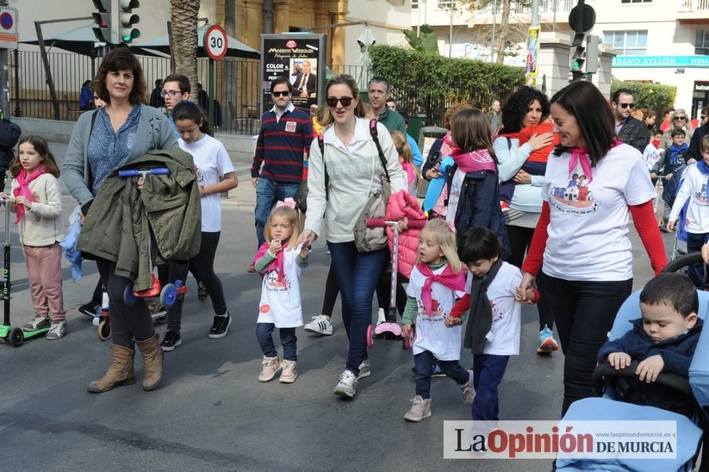 Marcha solidaria de Jesús-María por Haití