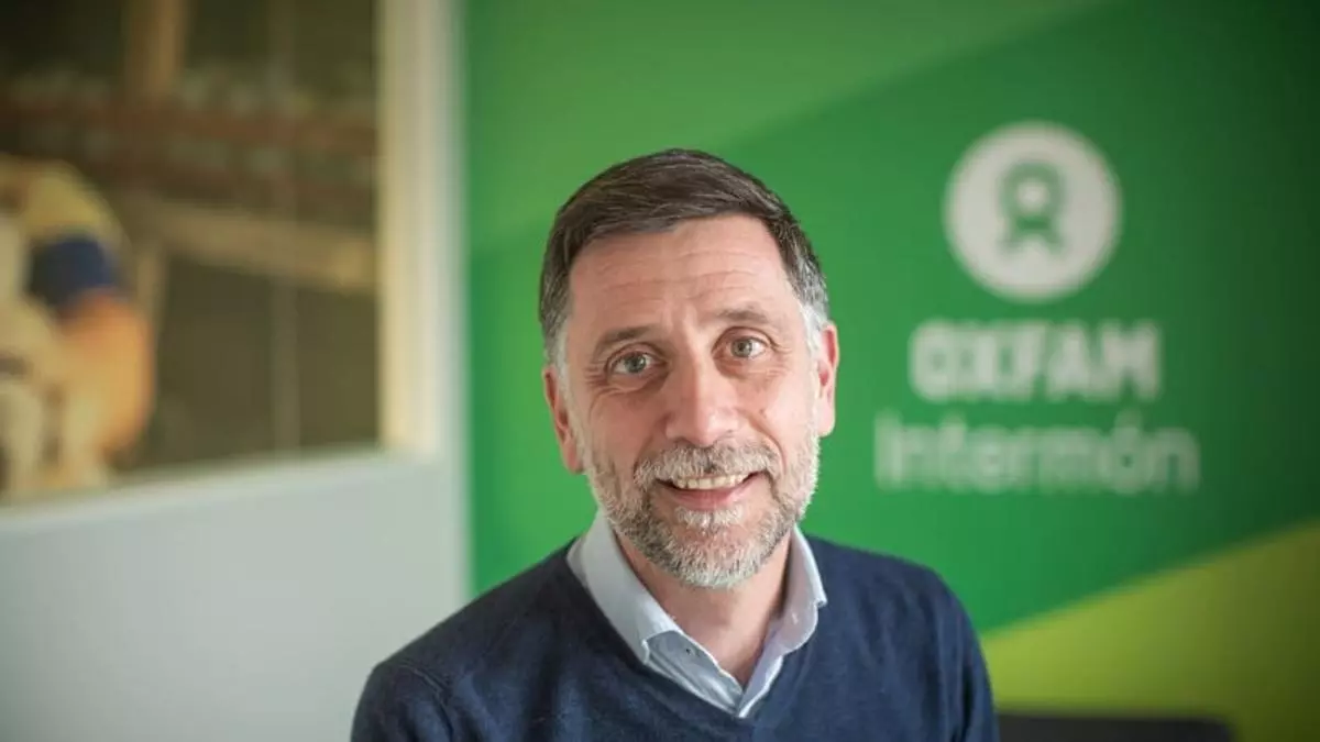 Encuentro de EL PERIÓDICO con Franc Cortada, director general de Oxfam Intermón