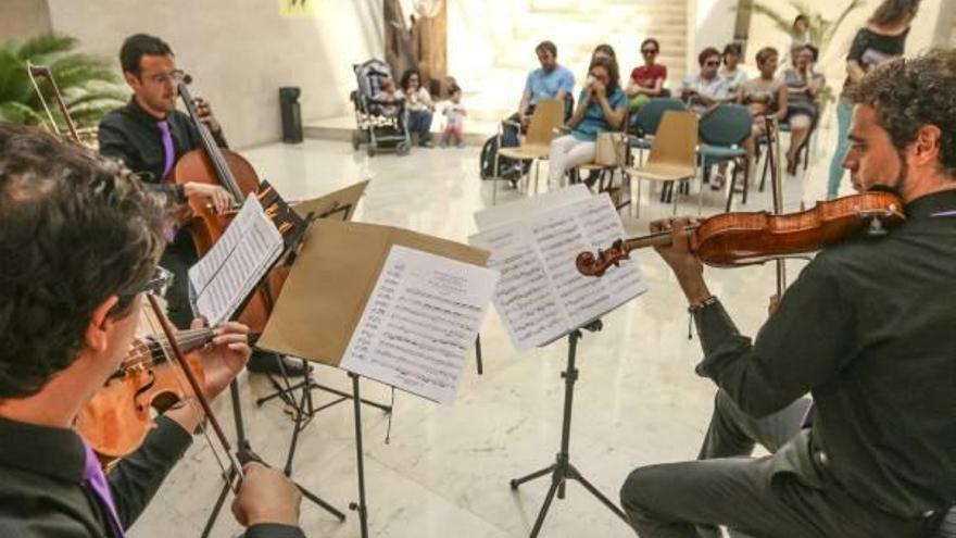 El cuarteto Giordano, en la Biblioteca