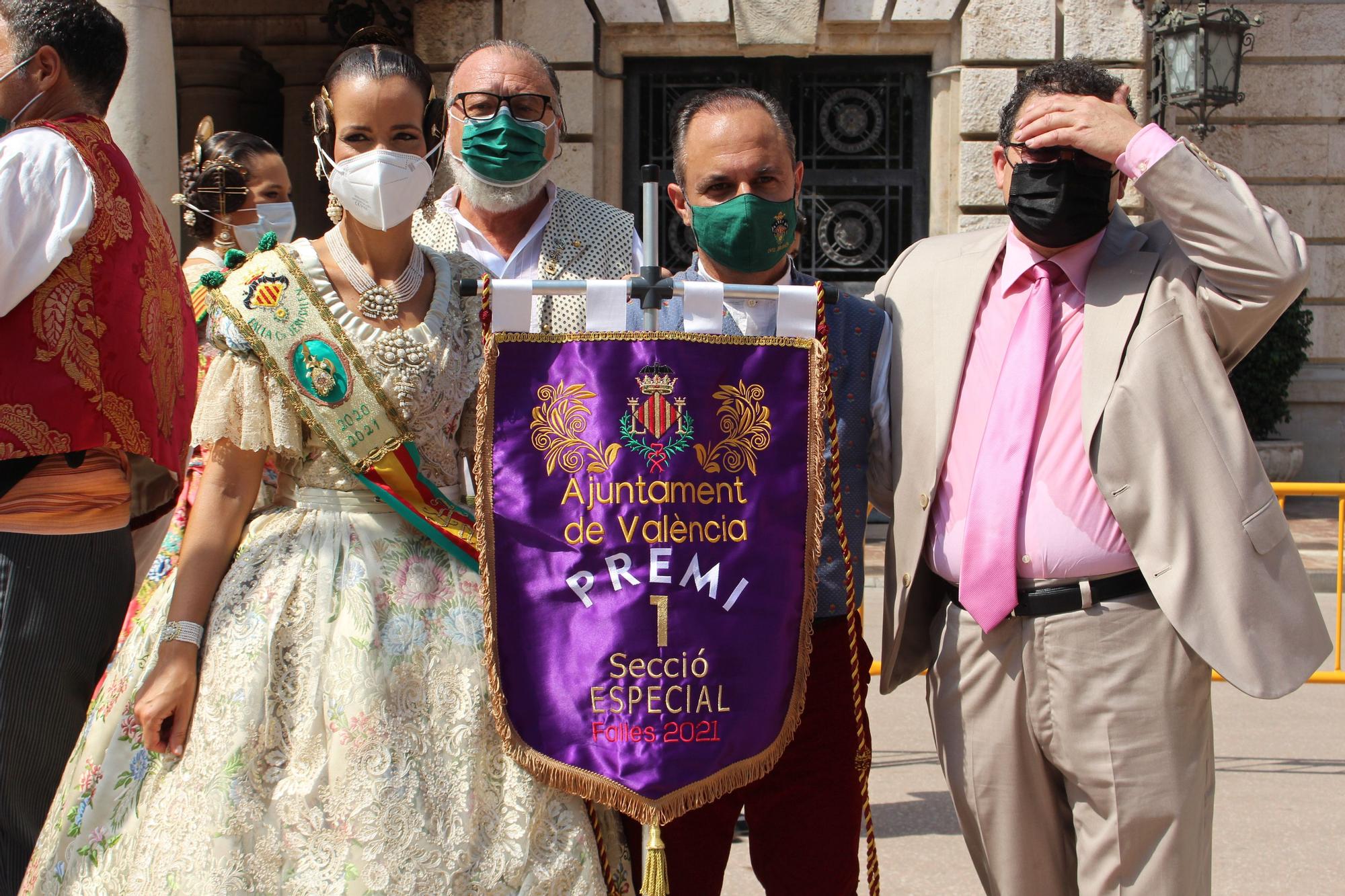 Así ha sido la entrega de premios de las Fallas 2021 (y IV - Sección Especial)