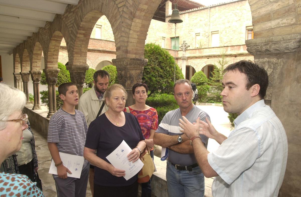 Visita al convent de les caputxines, el 2002