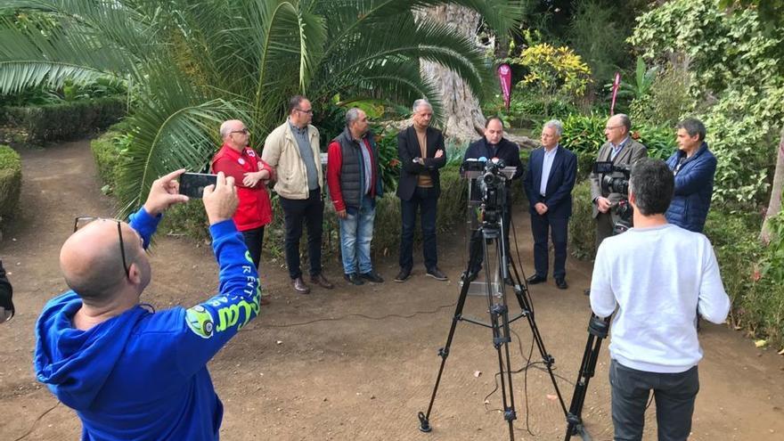 La presentación de esta mañana en La Hijuela del Botánico