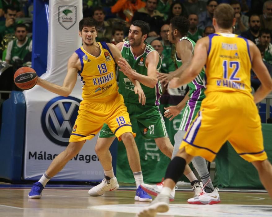 Euroliga | Unicaja 93-84 Khimki de Moscú