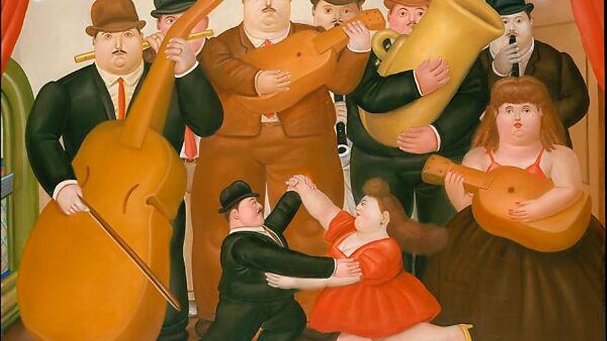 Dancing in Colombia. Fernando Botero. The Metropolitan Museum of Art