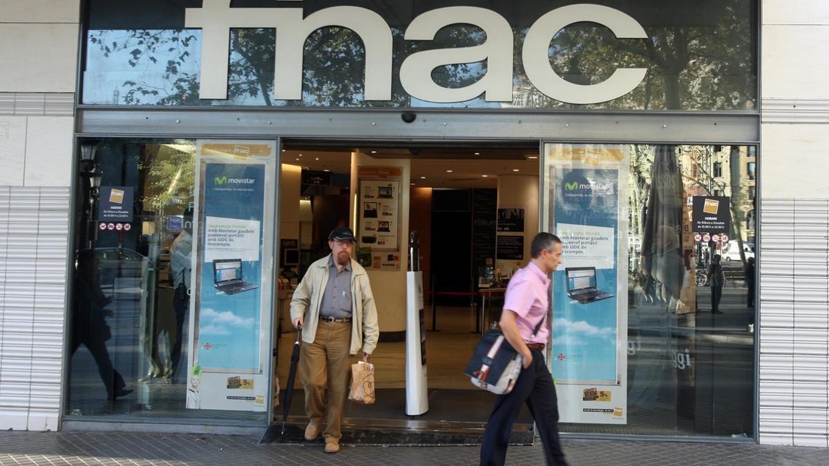 FNAC, en el Triangle de Plaza de Catalunya.