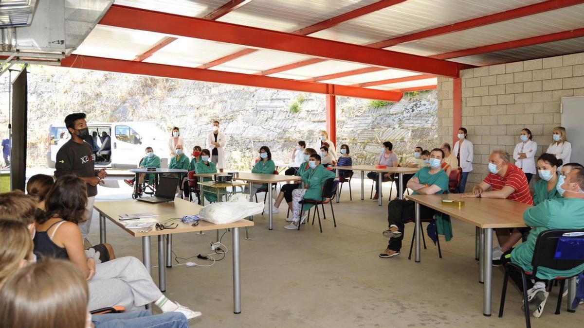 Voluntarios del Cuerpo Europeo de Solidaridad visitan Aspadeza | BERNABÉ/JAVIERLALÍN