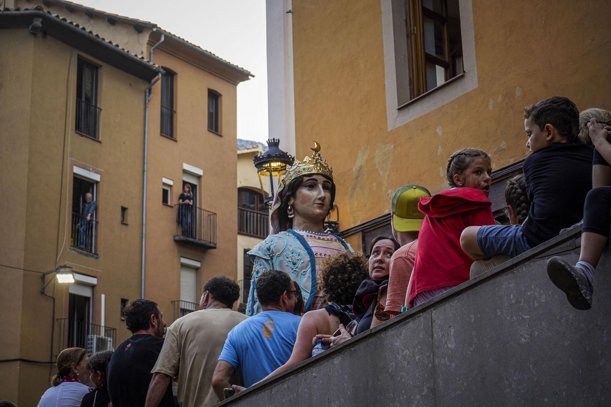 Així s'ha viscut el passacarrers de Patum de dissabte