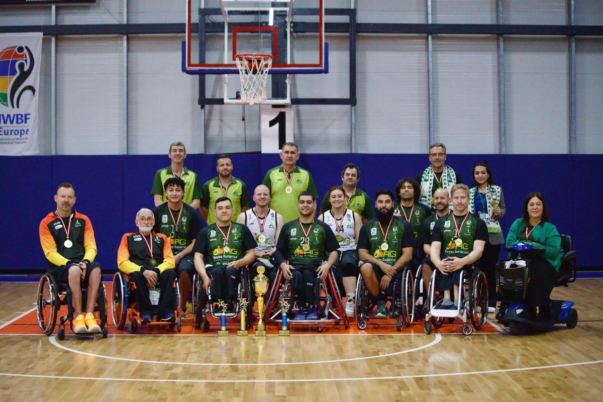 Amivel Reyes Gutiérrez. Eurocup 3. Baloncesto en silla de ruedas