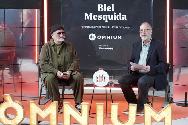 Biel Mesquida, Premi d'Honor de les Lletres Catalanes: "Som soldats de la cultura catalana"