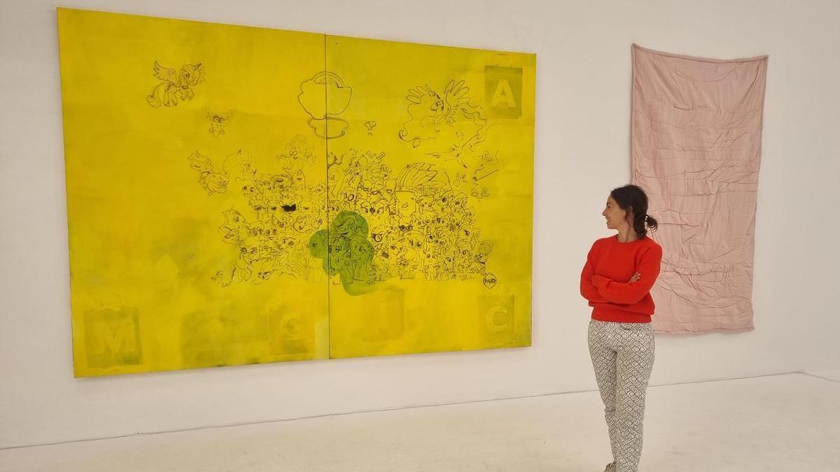 VÍDEO: Martina Rodríguez, la asturiana que está detrás de la galeria de arte "Tha House"