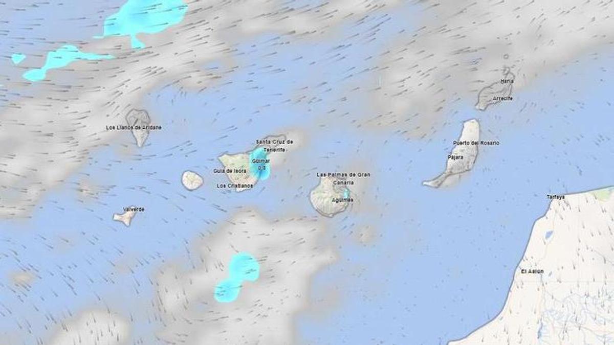 Mapa del tiempo.