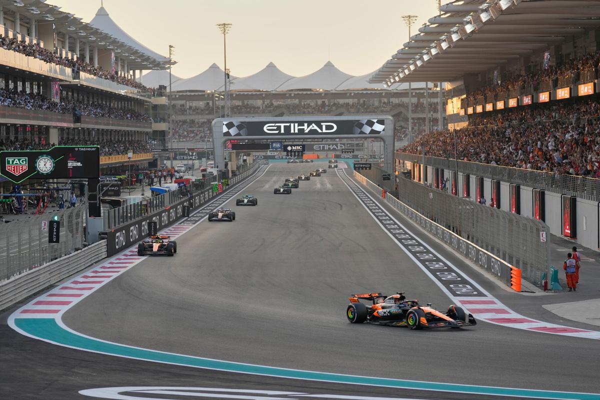 GP de Abu Dhabi de Fórmula 1, en imágenes.