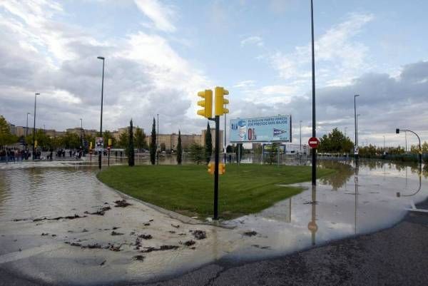 Fotogalería: Imágenes del temporal en Montañana, Zuera y Zaragoza capital