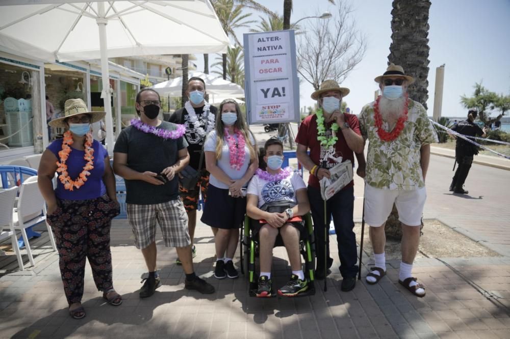 Visita de los Reyes a Mallorca en apoyo a los afectados por la pandemia del coronavirus