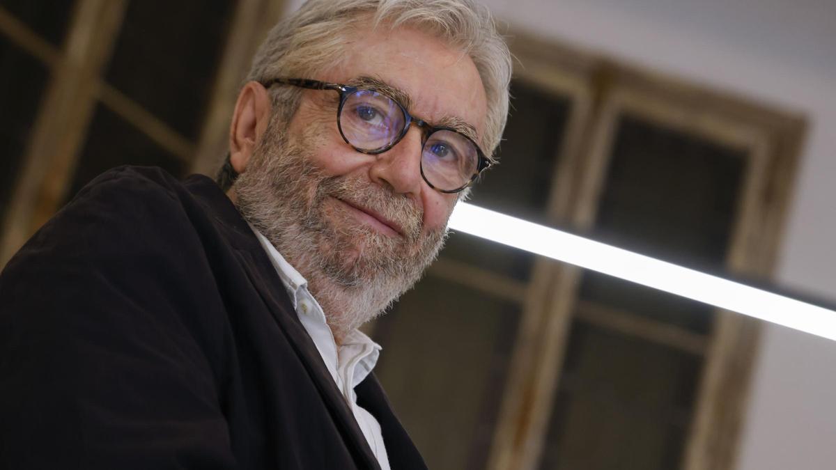 Muñoz Molina, en la presentación de 'El verano de Cervantes'.