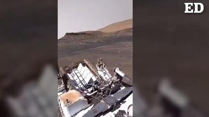 Primeras imágenes con sonido de 'Perseverance' desde la superficie de Marte