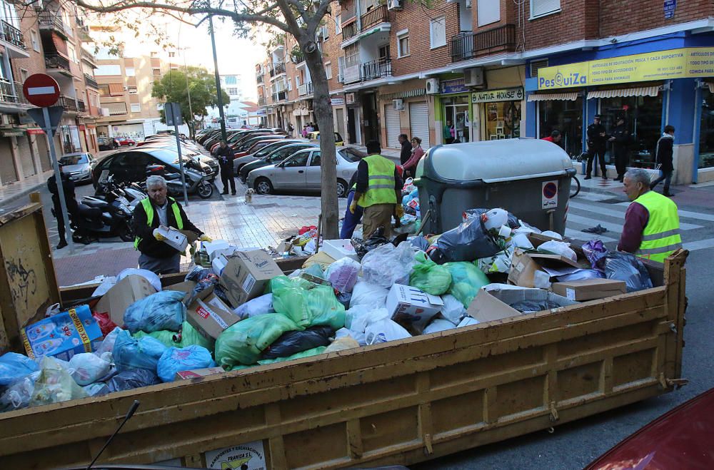 Empieza la recogida de basura de una empresa externa