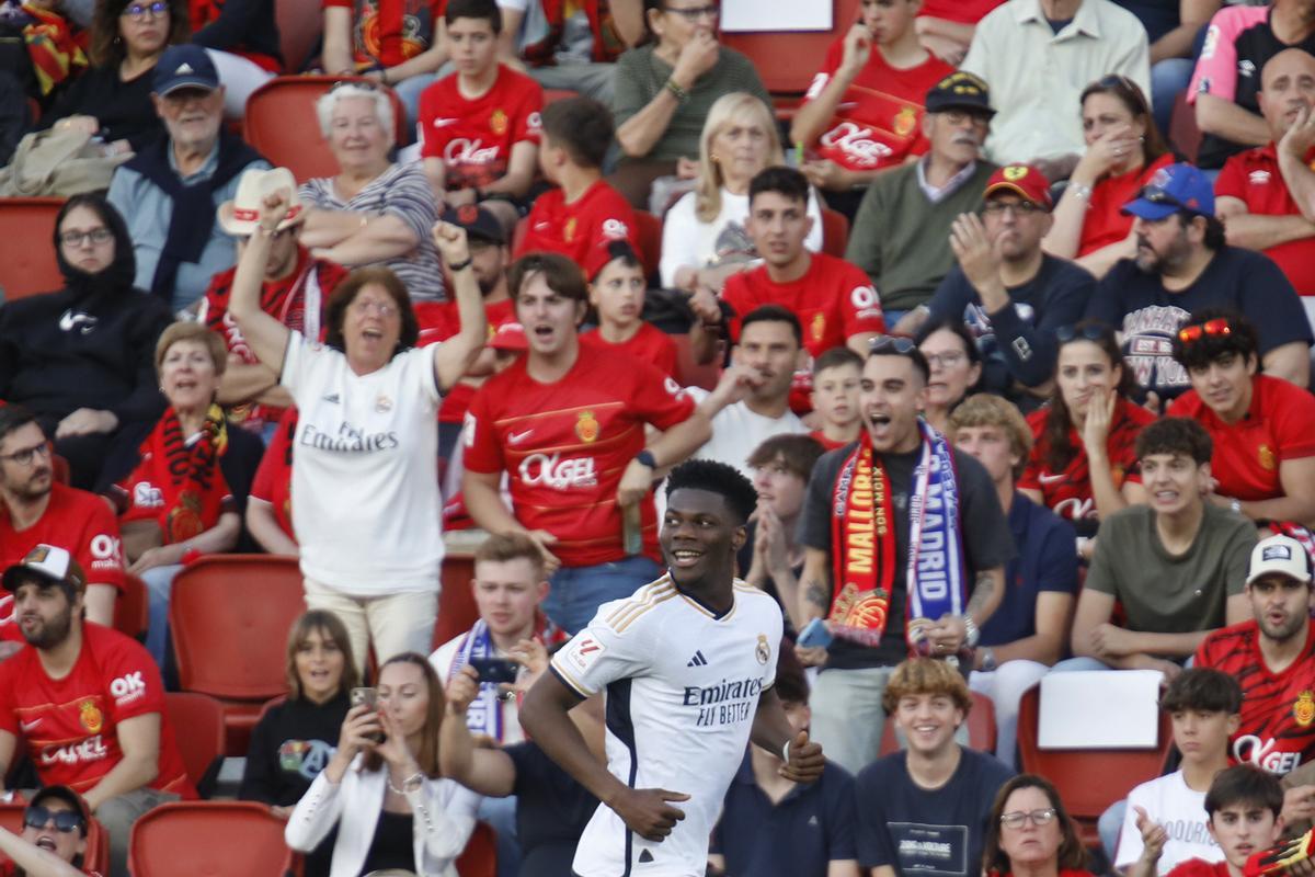 RCD Mallorca - Real Madrid, el partido de la jornada 31 de LaLiga EA Sports, en imágenes.