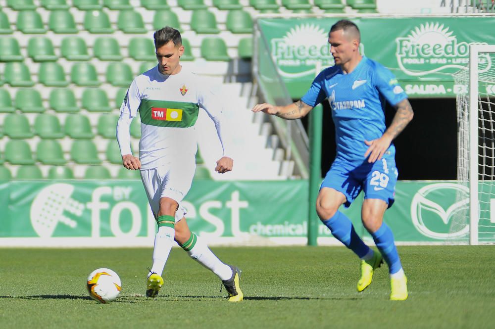 El Elche recibe demasiado castigo ante el Zenit.