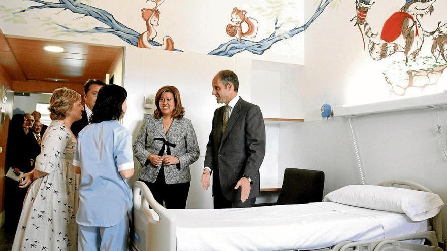 El acto protocolario de la inauguración del Hospital de Dénia costó más de 11.000 euros.