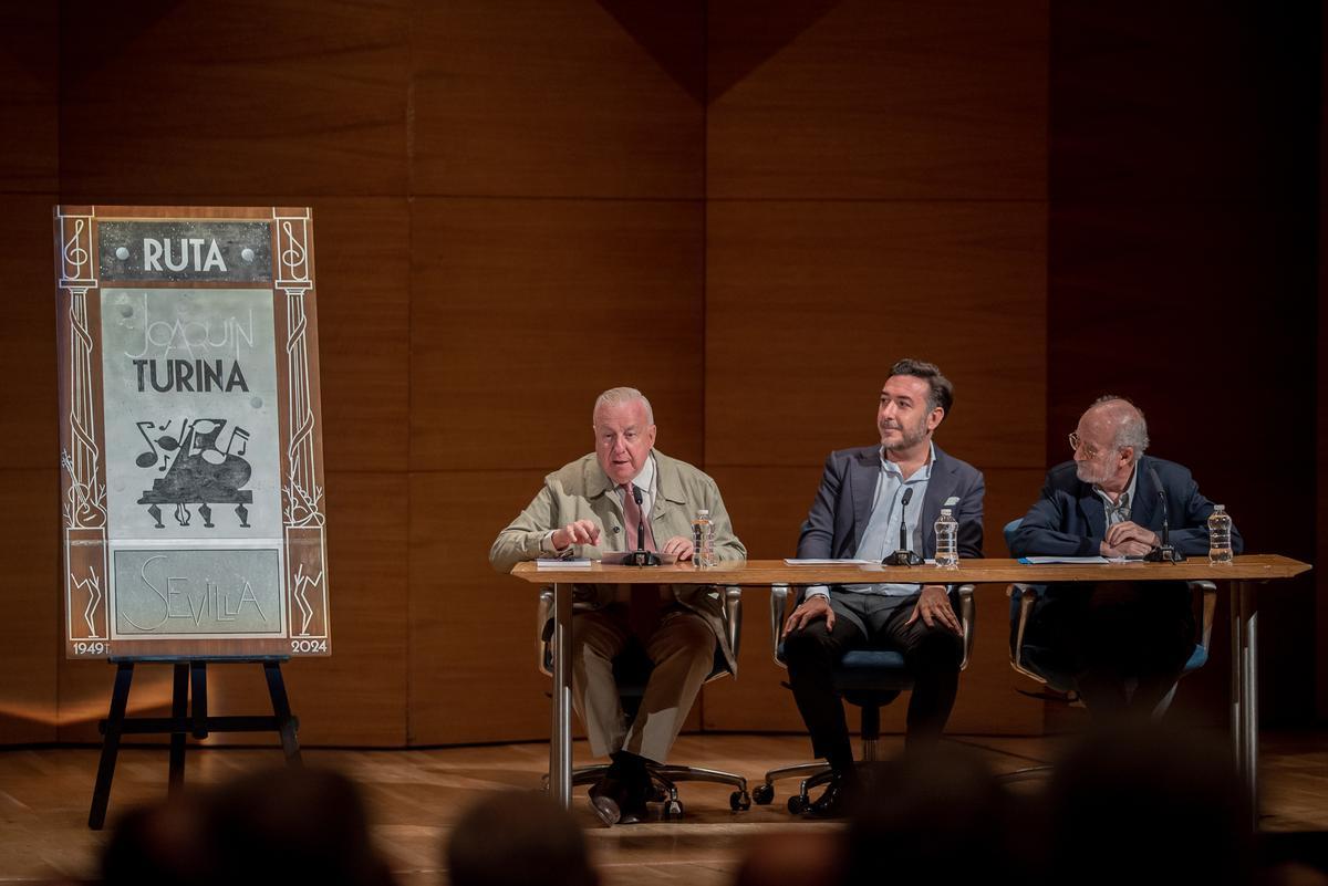 José Luis García del Busto, Rafael Ruibérriz de Torres y José Luis Turina